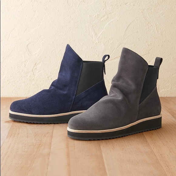 Patricia Green Shoes - Patricia Green Charlie Suede Slip on Booties